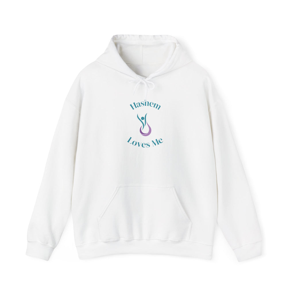 "Hashem Loves Me" Hoodie — Spiritual Jewish Faith Pullover