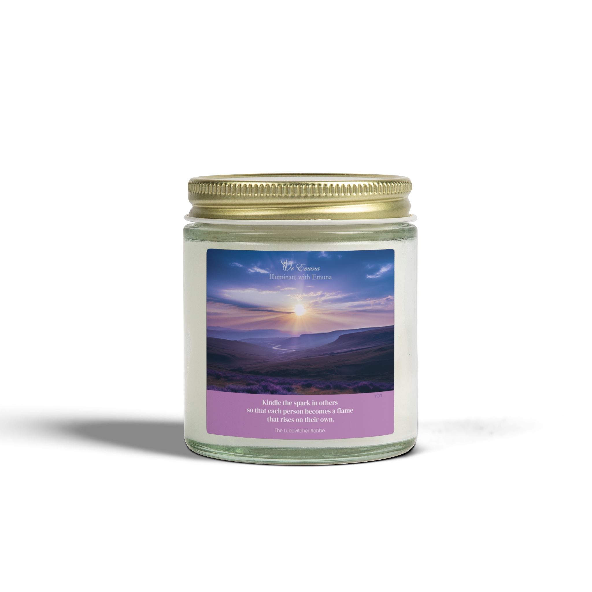 Scented Candle — Coconut Apricot Wax (4oz & 9oz) | "Kindle the sparks in others..."