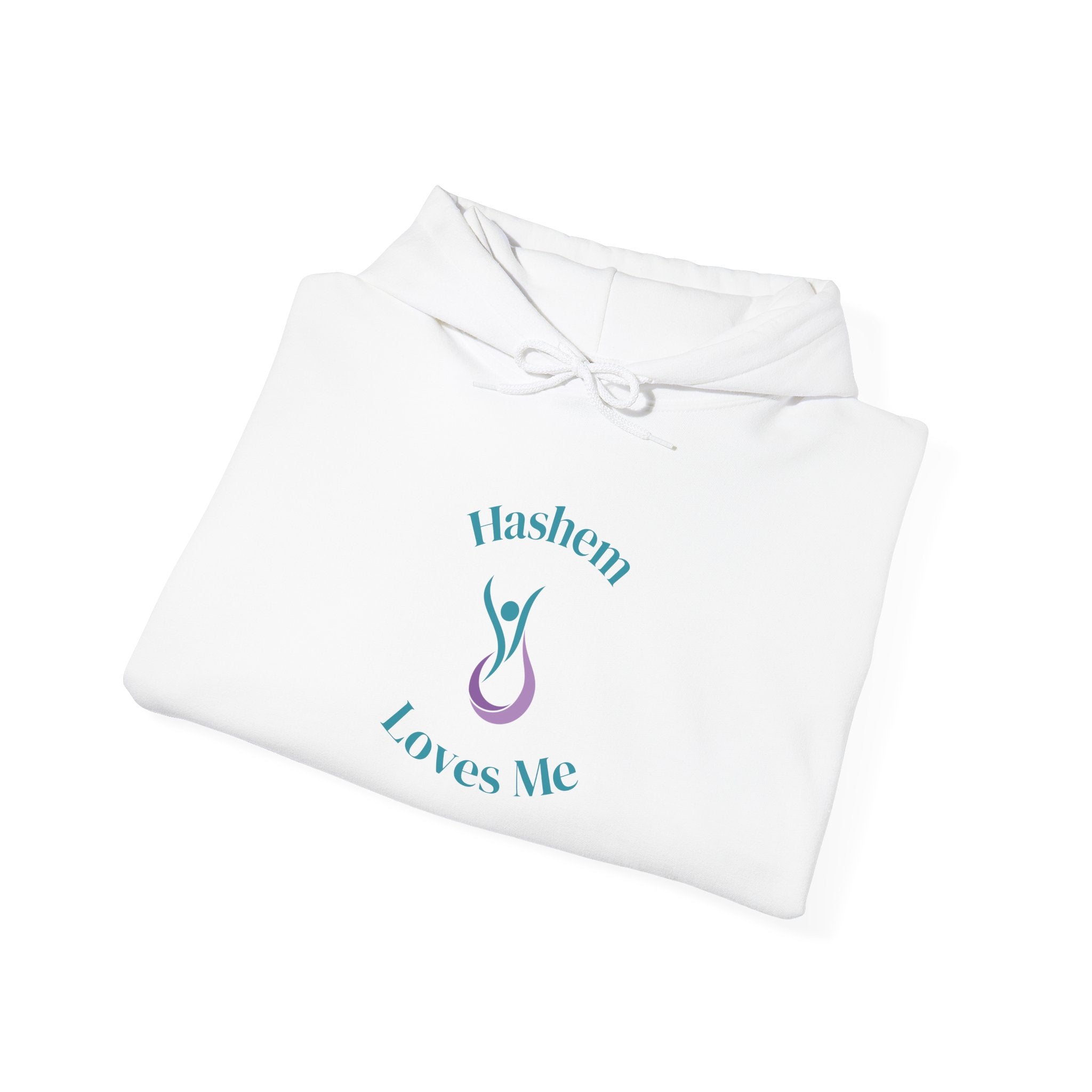 "Hashem Loves Me" Hoodie — Spiritual Jewish Faith Pullover