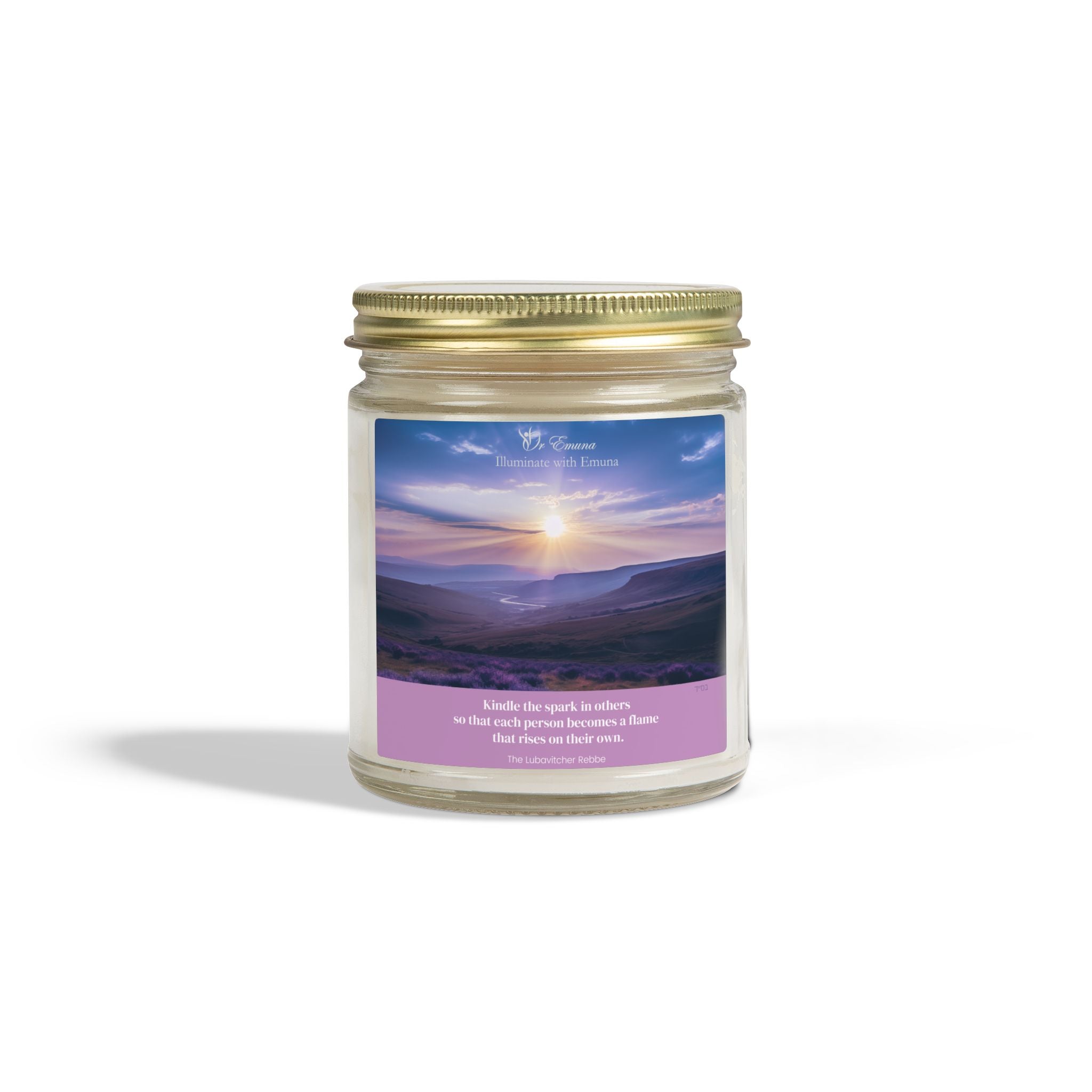Scented Candle — Coconut Apricot Wax (4oz & 9oz) | "Kindle the sparks in others..."