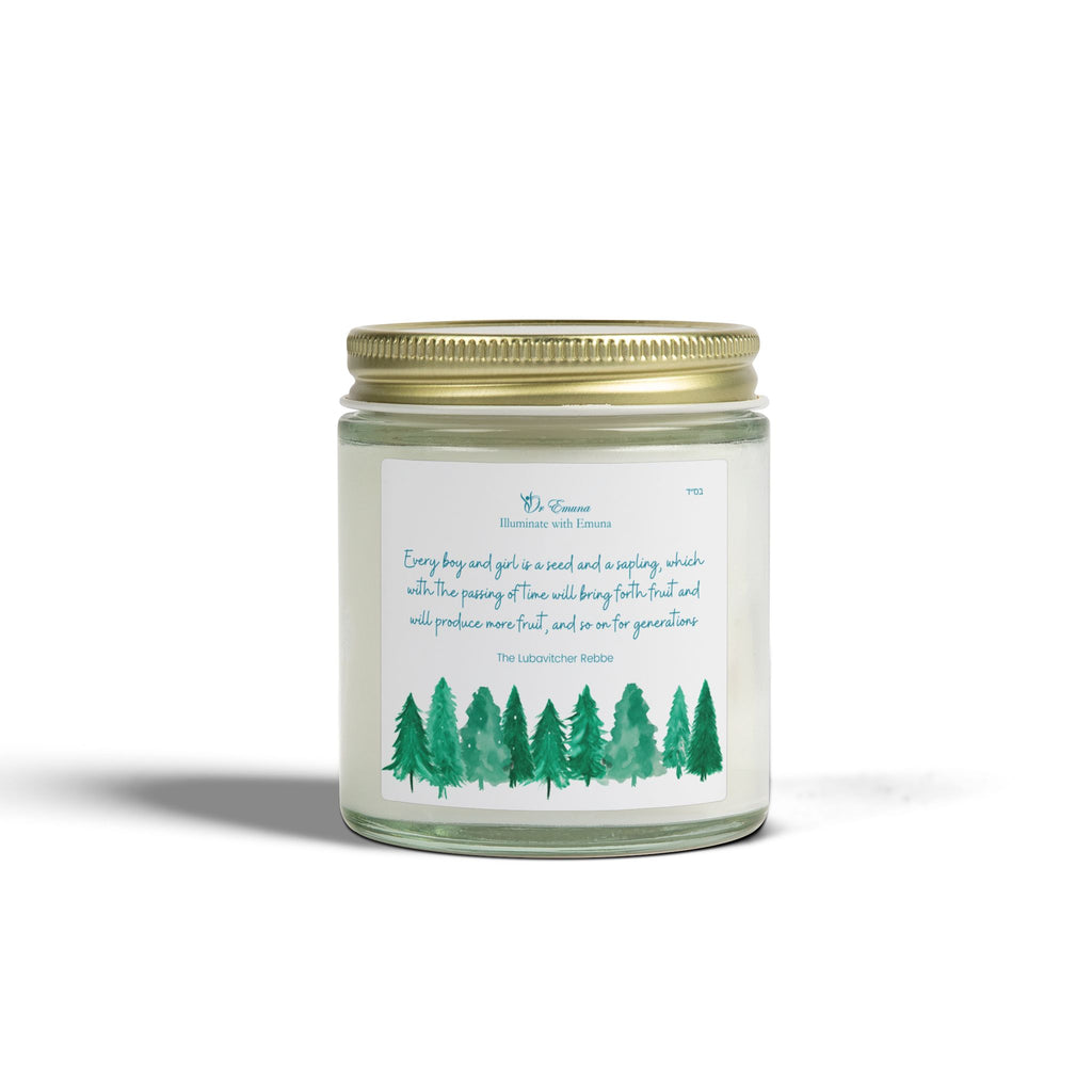 Scented Candle — Coconut Apricot Wax (4oz & 9oz) | "Every child is a seed..."