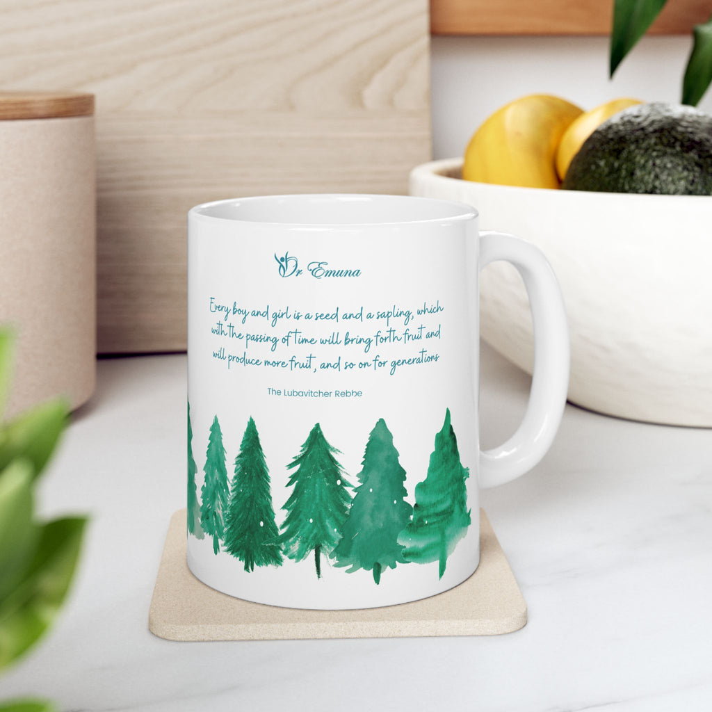 Every Child is a Seed  - Ceramic Mug, (11oz)