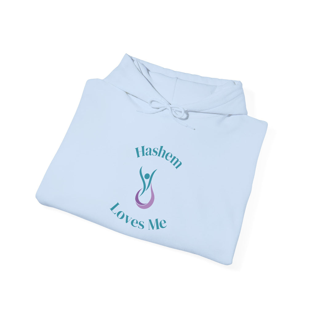 "Hashem Loves Me" Hoodie — Spiritual Jewish Faith Pullover