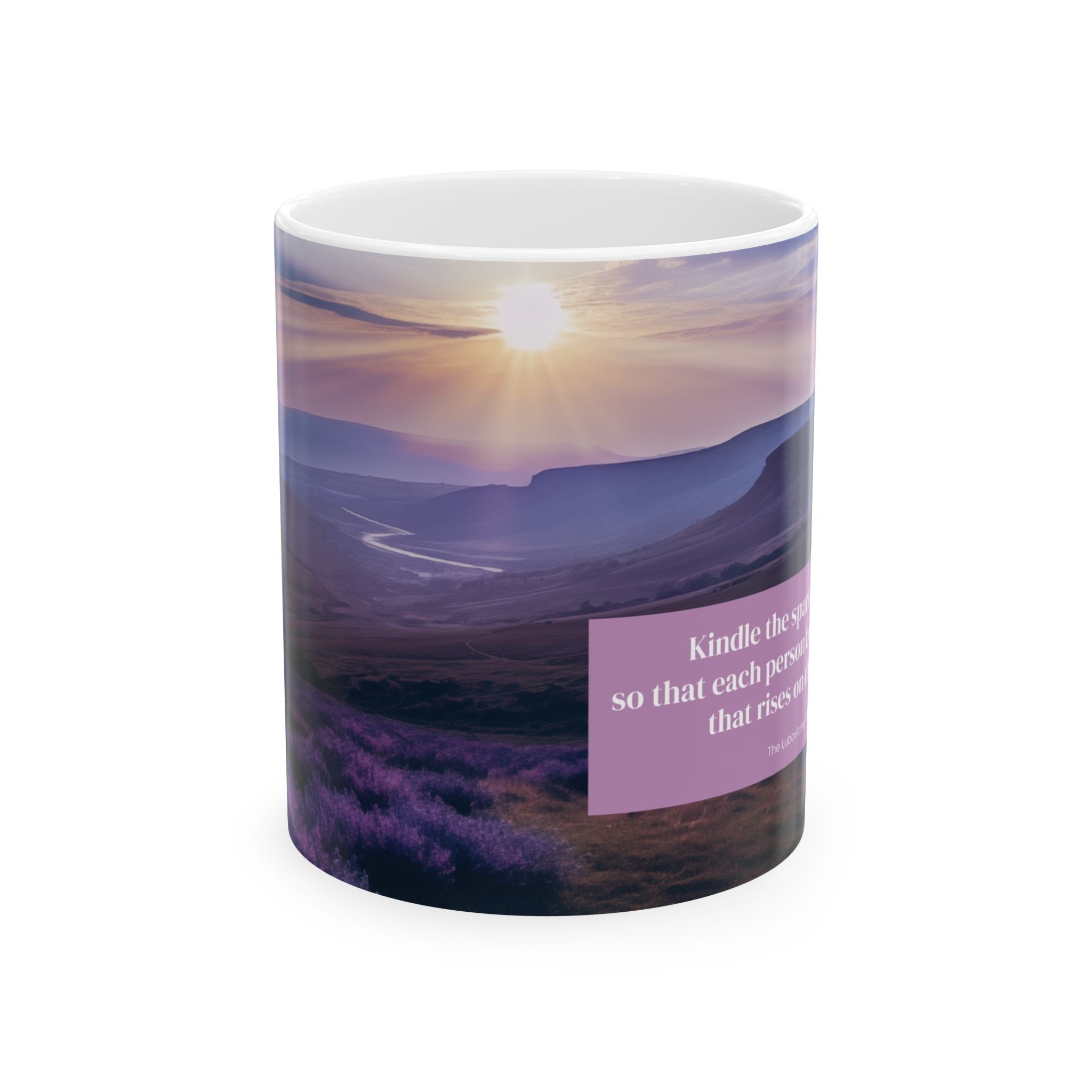 Kindle the Spark in Others - Ceramic Mug, (11oz)