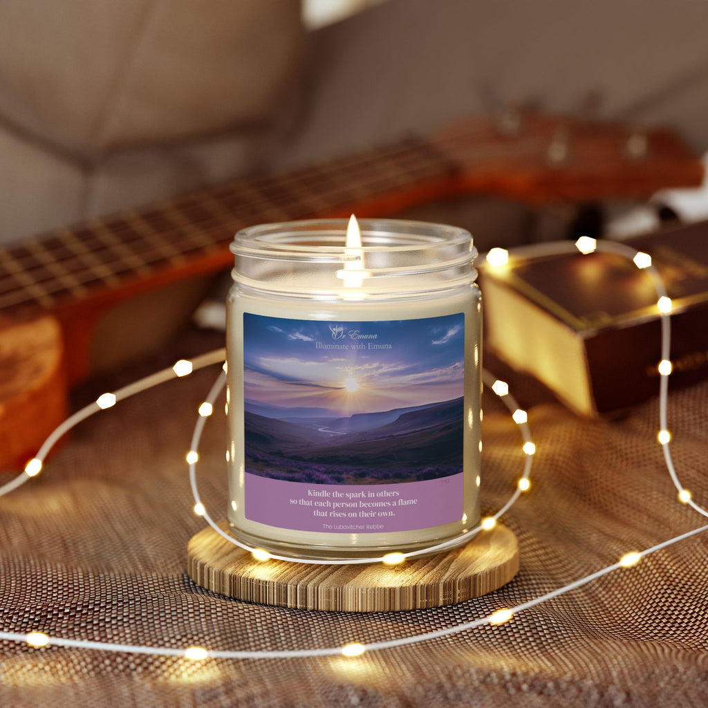 Scented Candle — Coconut Apricot Wax (4oz & 9oz) | "Kindle the sparks in others..."