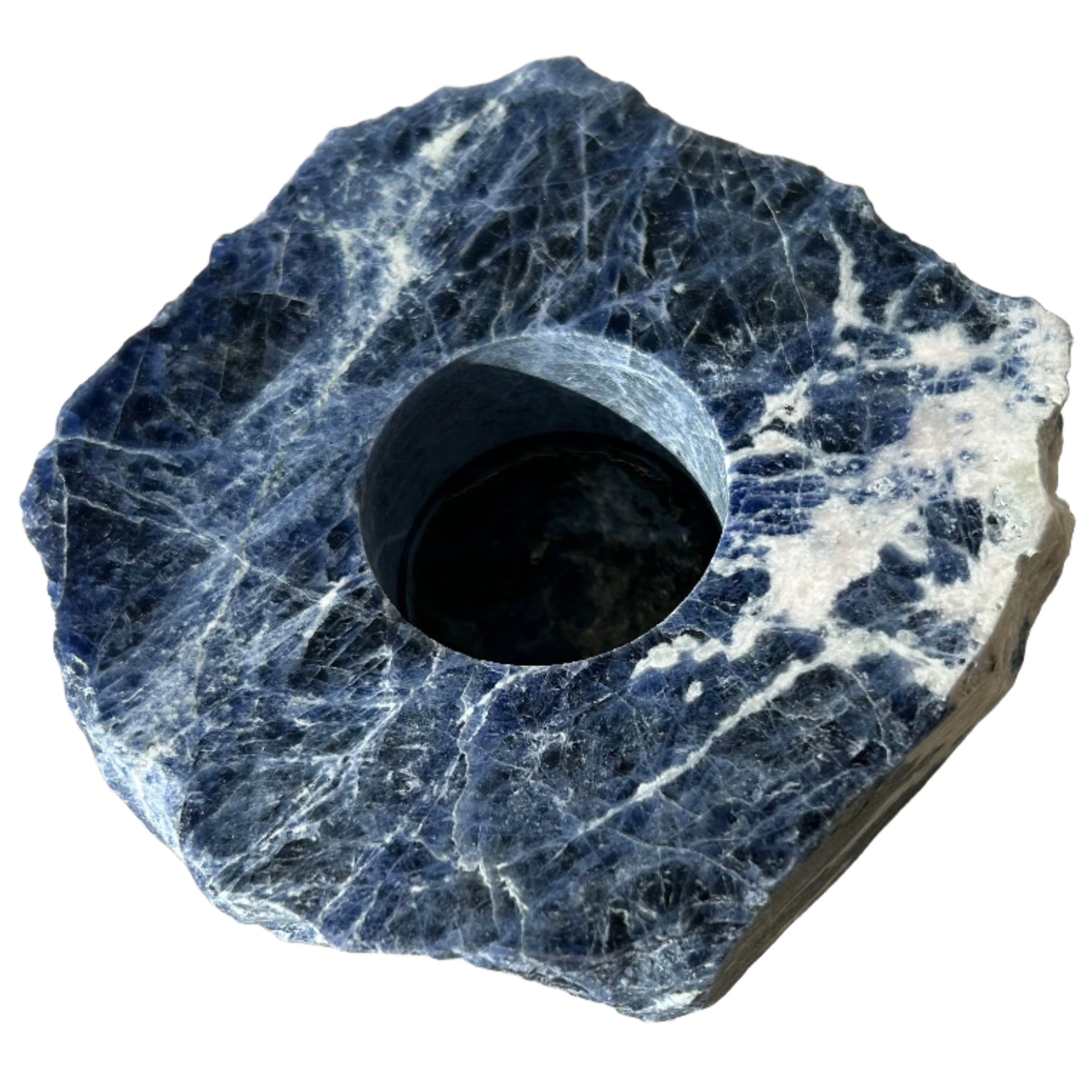 Sodalite Polished Top Tealight Holder 