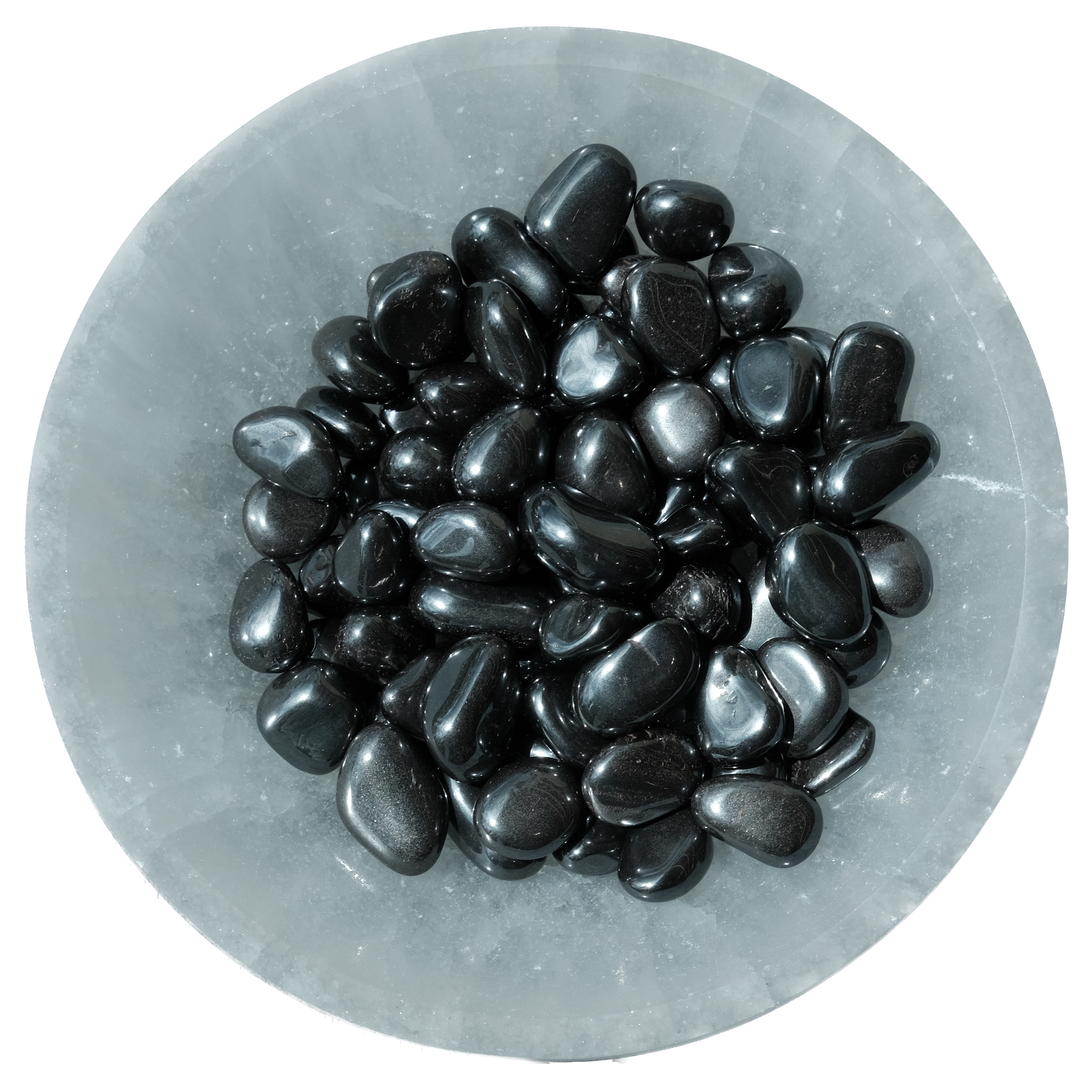 Hematite Tumbled Stone 12-20MM - Strength, Stability & Protection